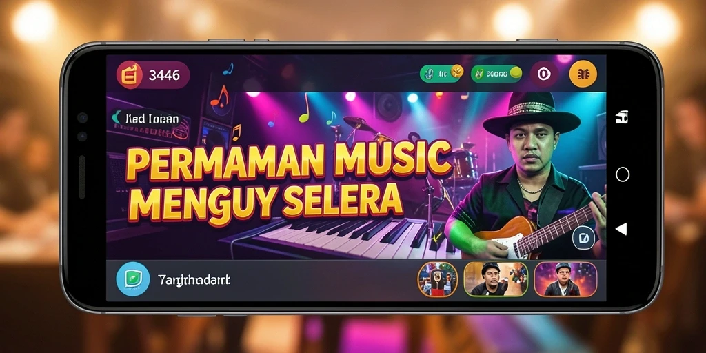 Screenshot menunjukkan gameplay seru dan interaktif di 3446.