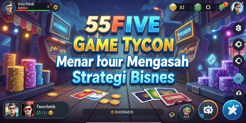 Tampilan permainan Tycoon yang menantang dan menarik.
