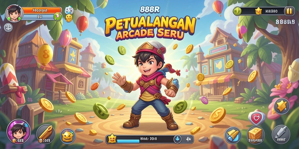 Gameplay seru dan menantang dari 888R dalam dunia arcade.