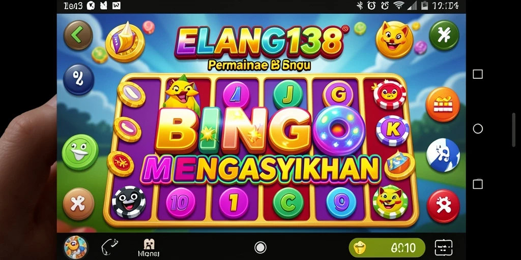 Screenshot gameplay ELANG138 menampilkan suasana bingo yang seru dan interaktif.