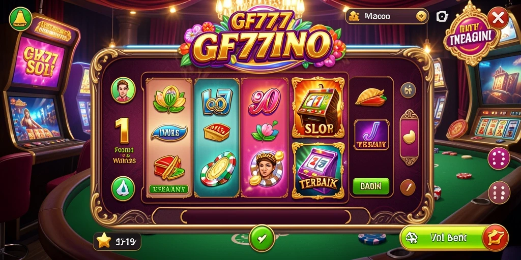 Tampilan gameplay seru dan penuh warna dari GF777.
