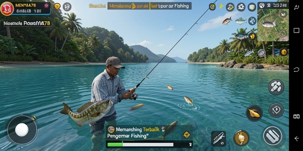 Tangkapan ikan yang beragam dalam gameplay MENYALA78.
