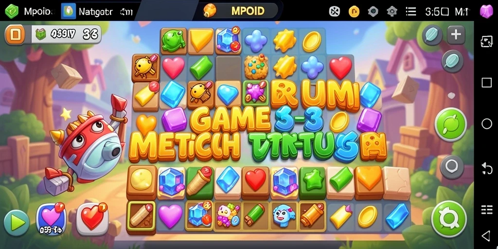 Tampilan gameplay <strong>MPOID</strong> yang penuh warna dan seru.
