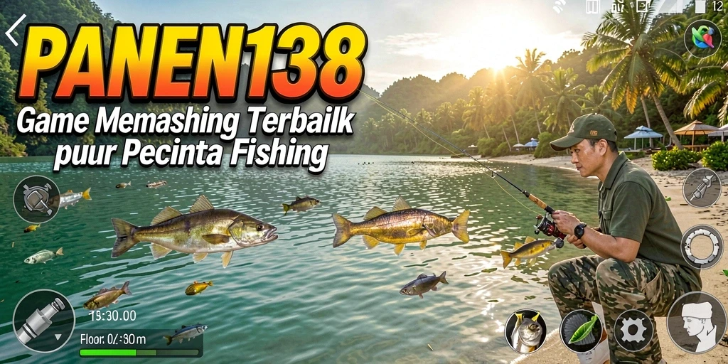 Tampilan gameplay seru saat memancing di <strong>PANEN138</strong>.