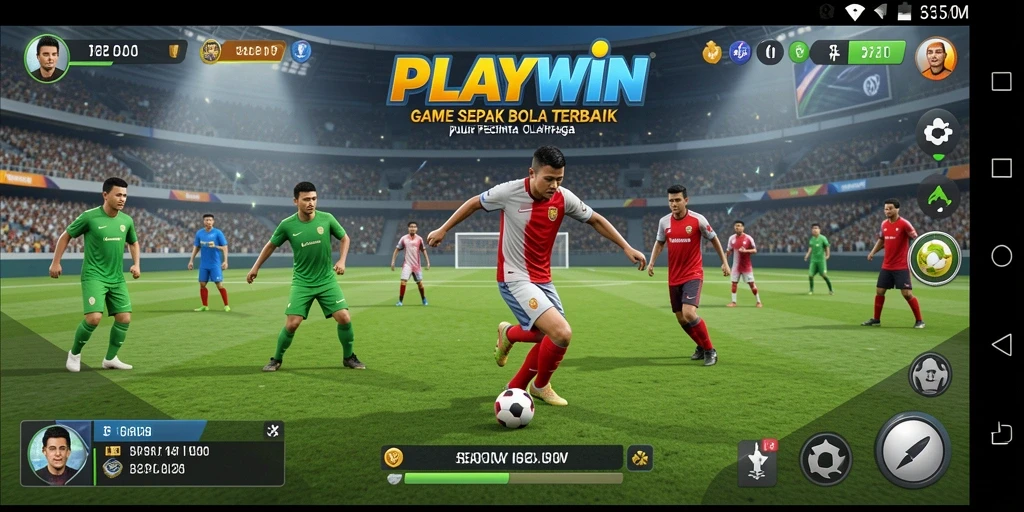 Tampilan gameplay <strong>PLAYWIN</strong> yang penuh aksi dengan grafis memukau.