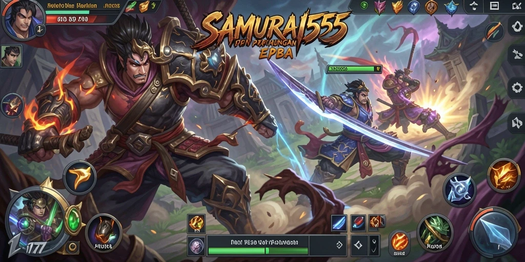 Gameplay seru dengan strategi tim di SAMURAI555.
