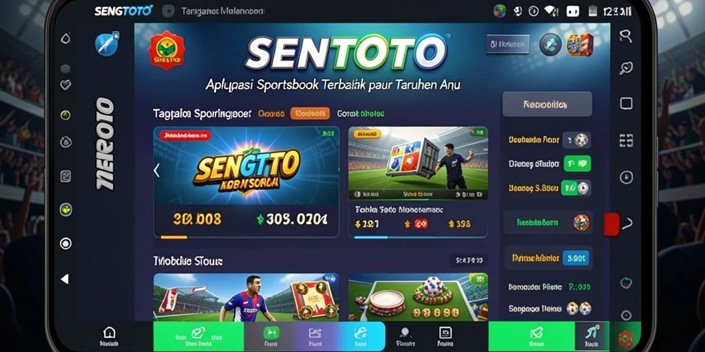 Tampilan screenshot utama SENGTOTO menampilkan pengalaman gameplay Sportsbook yang menarik.