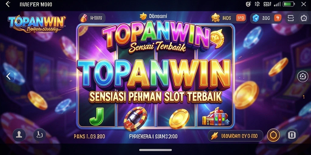 Tangkapan layar utama dari gameplay Slot TOPANWIN yang menarik.