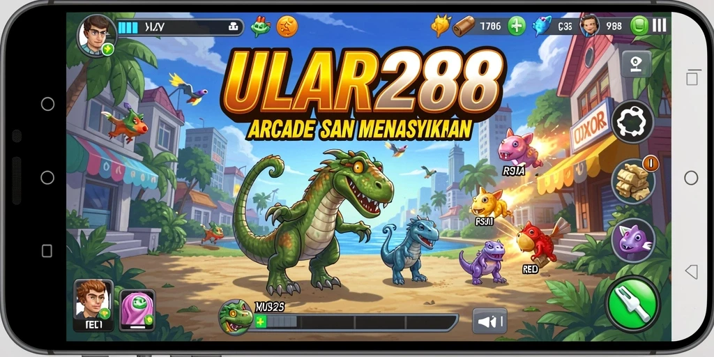Tampilan menarik dari gameplay ULAR288 yang penuh tantangan.